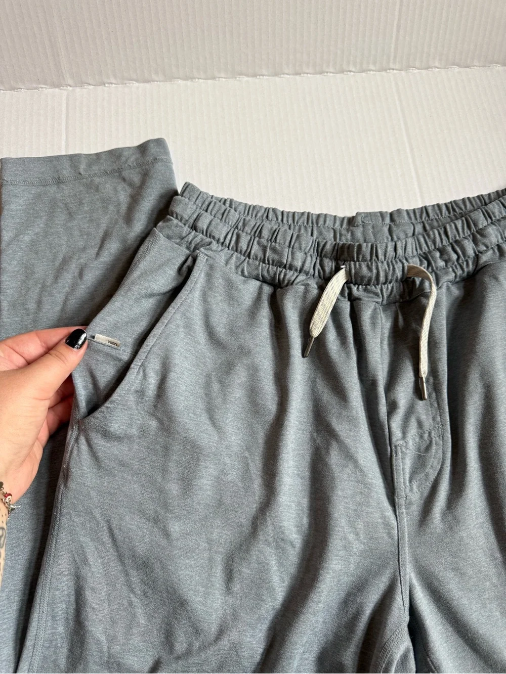 Vuori Ponto Performance Mens Joggers Light Blue